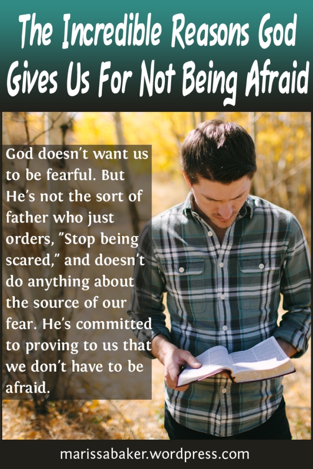 The Incredible Reasons God Gives Us For Not Being Afraid Looking At Scriptural Mission Statements For People Following Jesus | marissabaker.wordpress.com